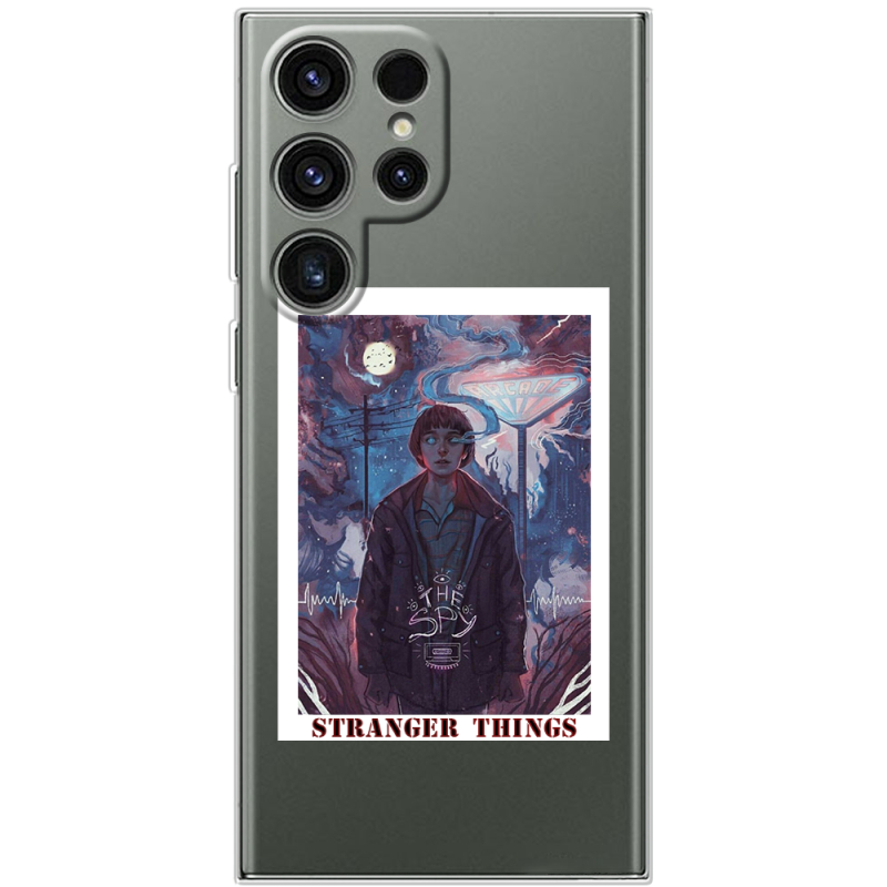 Прозорий чохол BoxFace Samsung Galaxy S25 Ultra Stranger Things