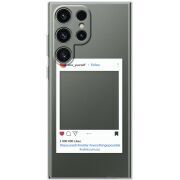 Прозорий чохол BoxFace Samsung Galaxy S25 Ultra Insta