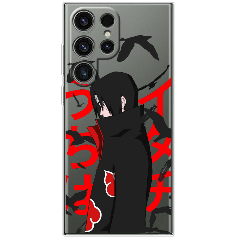Прозорий чохол BoxFace Samsung Galaxy S25 Ultra Учиха Итачи