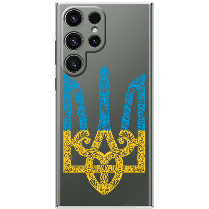 Прозорий чохол BoxFace Samsung Galaxy S25 Ultra Gold Trident