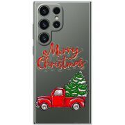 Прозорий чохол BoxFace Samsung Galaxy S25 Ultra Holiday Car