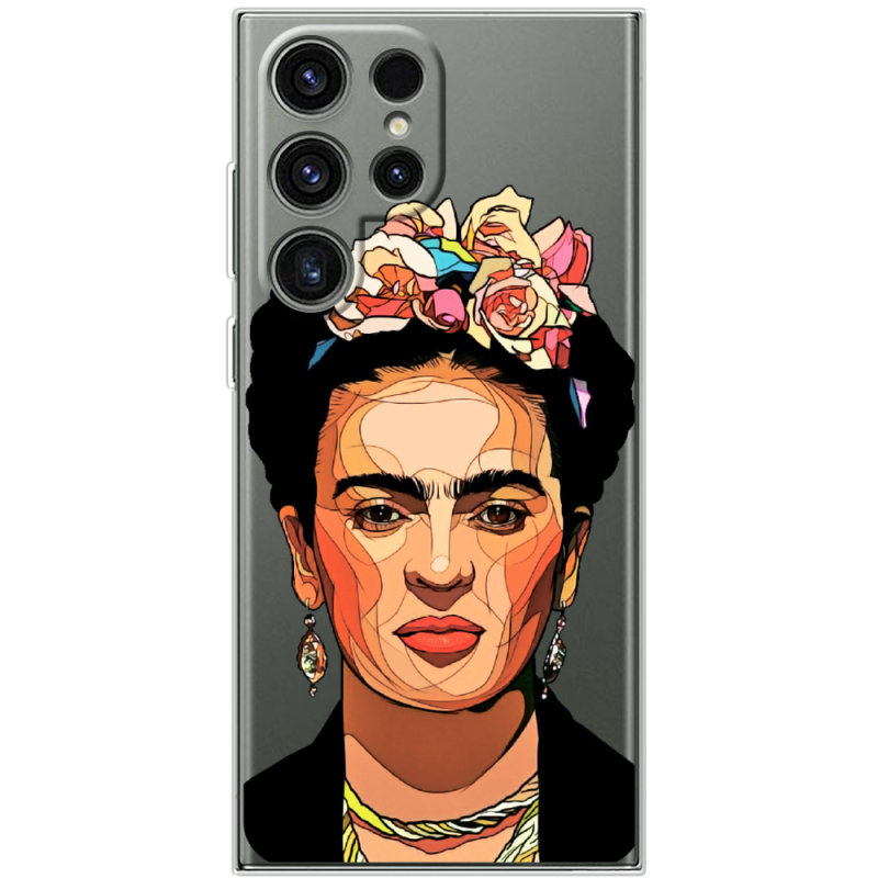 Прозорий чохол BoxFace Samsung Galaxy S25 Ultra Фрида Кало