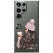 Прозорий чохол BoxFace Samsung Galaxy S25 Ultra love is in the air
