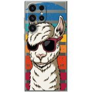 Прозорий чохол BoxFace Samsung Galaxy S25 Ultra Стильна Лама