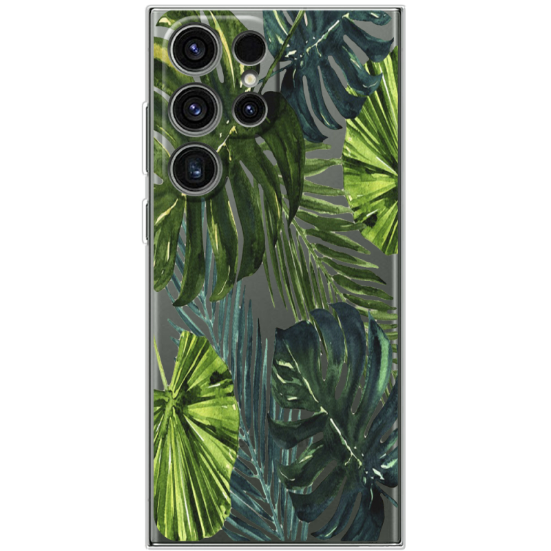 Прозорий чохол BoxFace Samsung Galaxy S25 Ultra Palm Tree