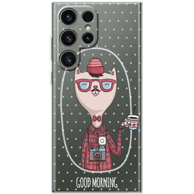 Прозорий чохол BoxFace Samsung Galaxy S25 Ultra Good Morning