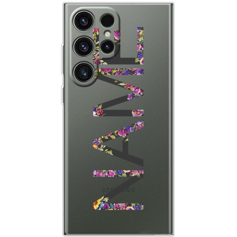 Прозорий чохол BoxFace Samsung Galaxy S25 Ultra Именной