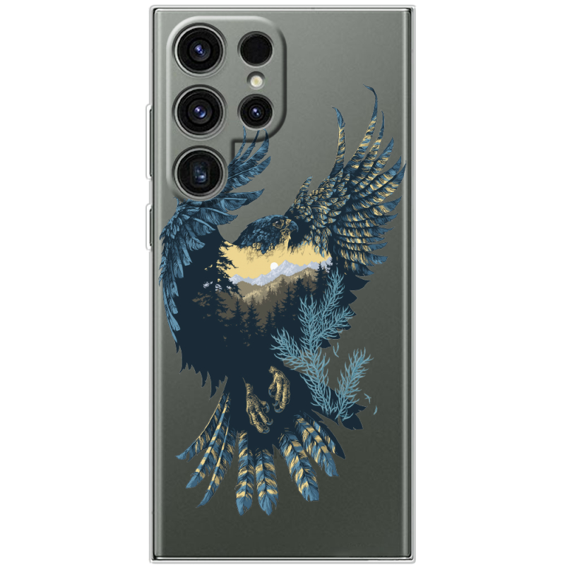 Прозорий чохол BoxFace Samsung Galaxy S25 Ultra Eagle