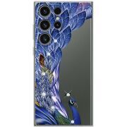 Чохол зі стразами Samsung Galaxy S25 Ultra Peafowl