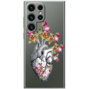 Чохол зі стразами Samsung Galaxy S25 Ultra Heart