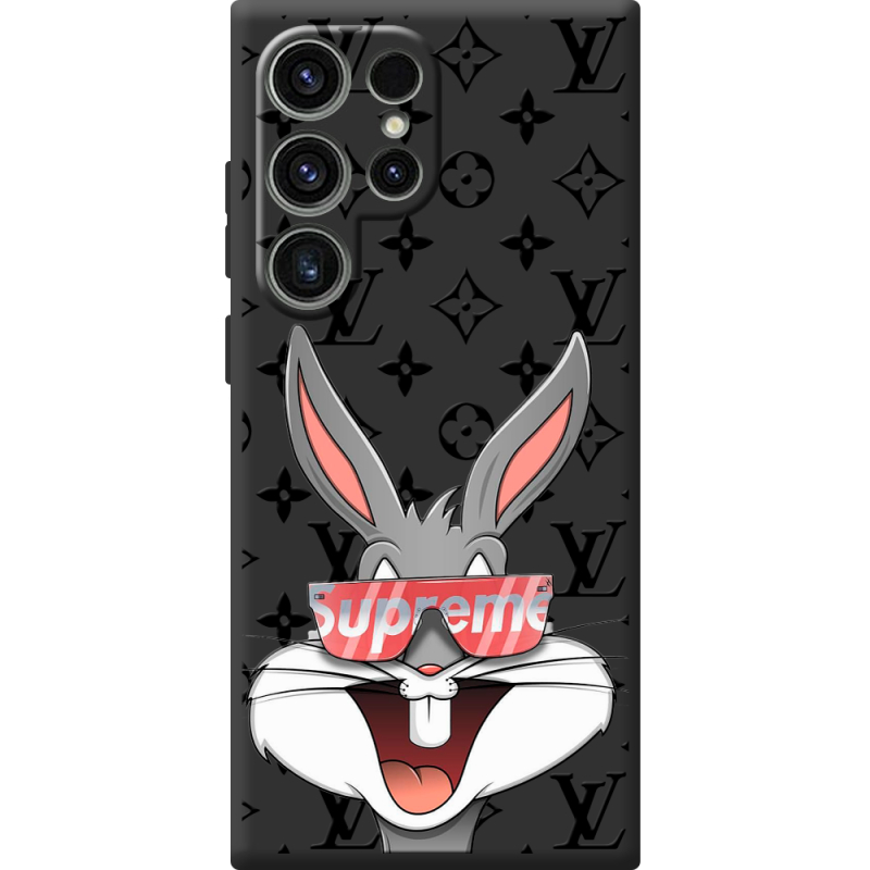 Чорний чохол BoxFace Samsung Galaxy S25 Ultra looney bunny