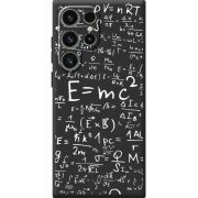 Чорний чохол BoxFace Samsung Galaxy S25 Ultra E=mc2