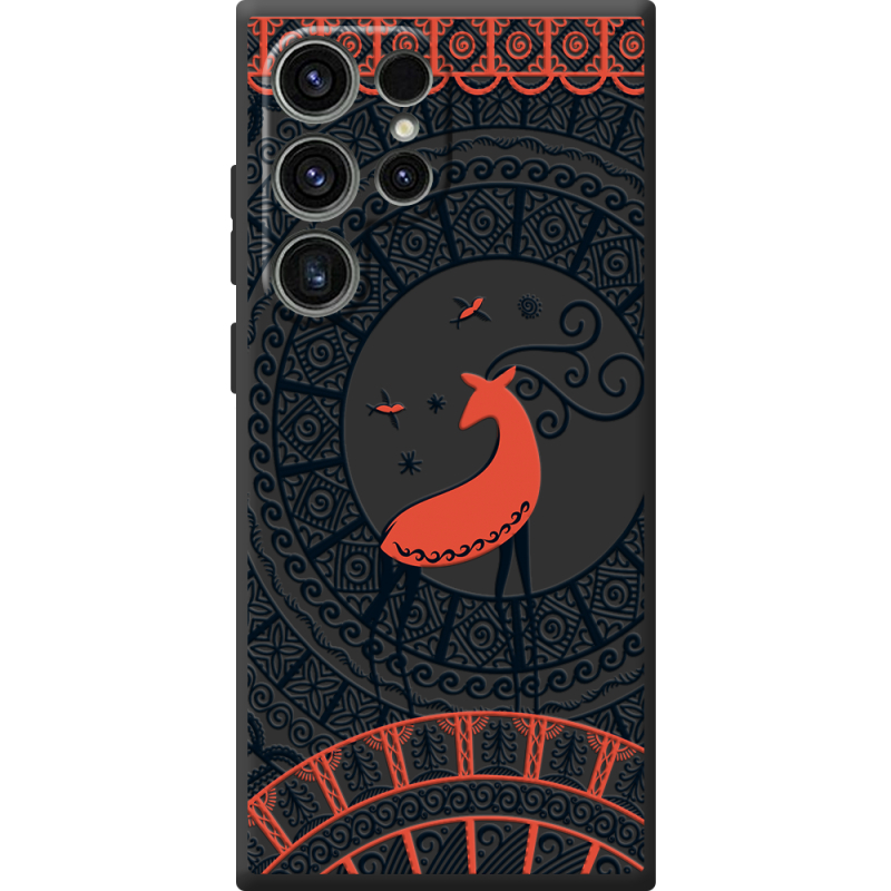 Чорний чохол BoxFace Samsung Galaxy S25 Ultra Ornament