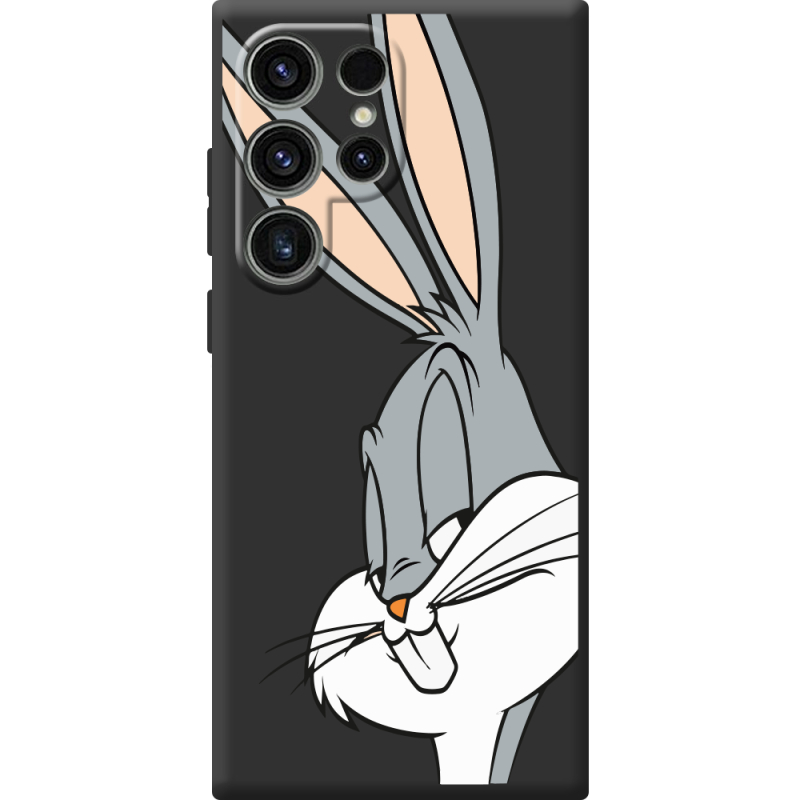 Чорний чохол BoxFace Samsung Galaxy S25 Ultra Lucky Rabbit