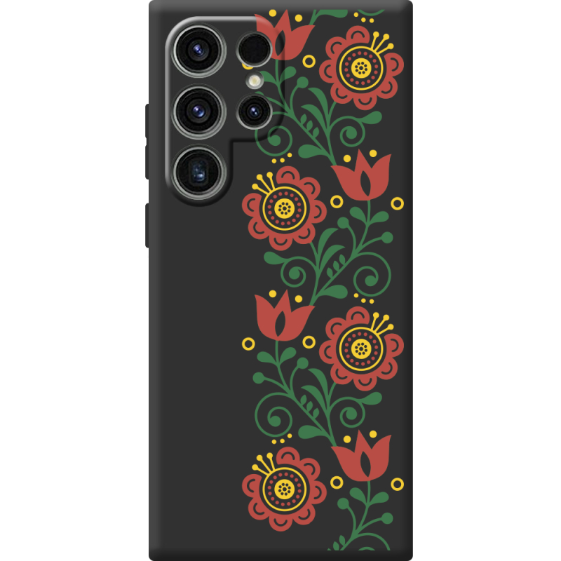 Чорний чохол BoxFace Samsung Galaxy S25 Ultra Ethno