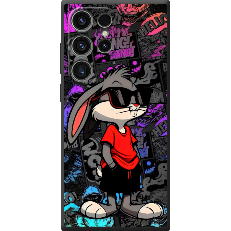 Чорний чохол BoxFace Samsung Galaxy S25 Ultra Малий вухань