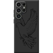 Чорний чохол BoxFace Samsung Galaxy S25 Ultra Dove
