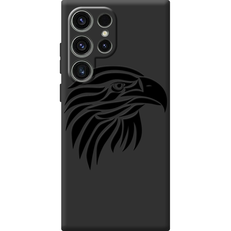 Чорний чохол BoxFace Samsung Galaxy S25 Ultra Eagle