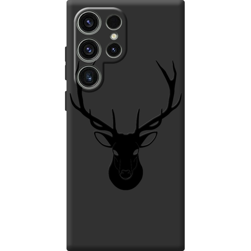 Чорний чохол BoxFace Samsung Galaxy S25 Ultra Deer