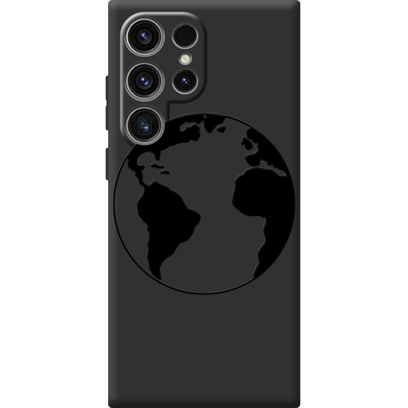 Чорний чохол BoxFace Samsung Galaxy S25 Ultra Earth
