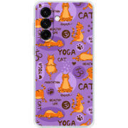 Чохол BoxFace Samsung Galaxy A36 5G (A366) Yoga Cat