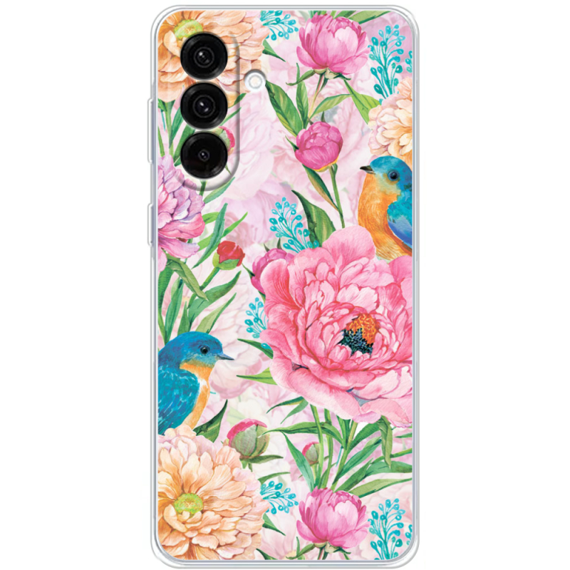 Чохол BoxFace Samsung Galaxy A36 5G (A366) Birds in Flowers