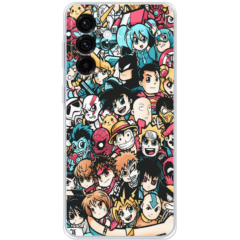 Чохол BoxFace Samsung Galaxy A36 5G (A366) Anime Stickers