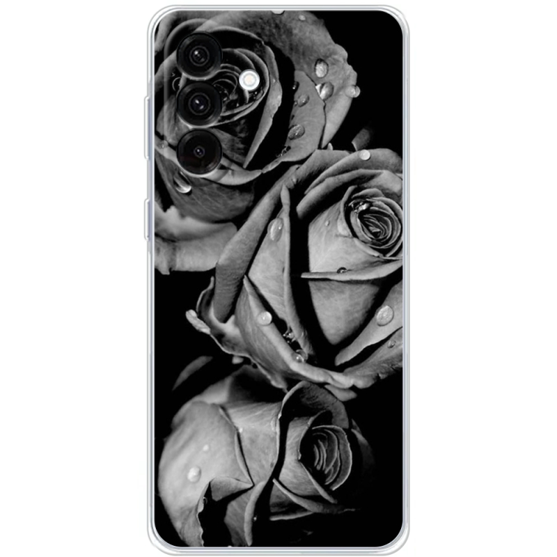 Чохол BoxFace Samsung Galaxy A36 5G (A366) Black and White Roses