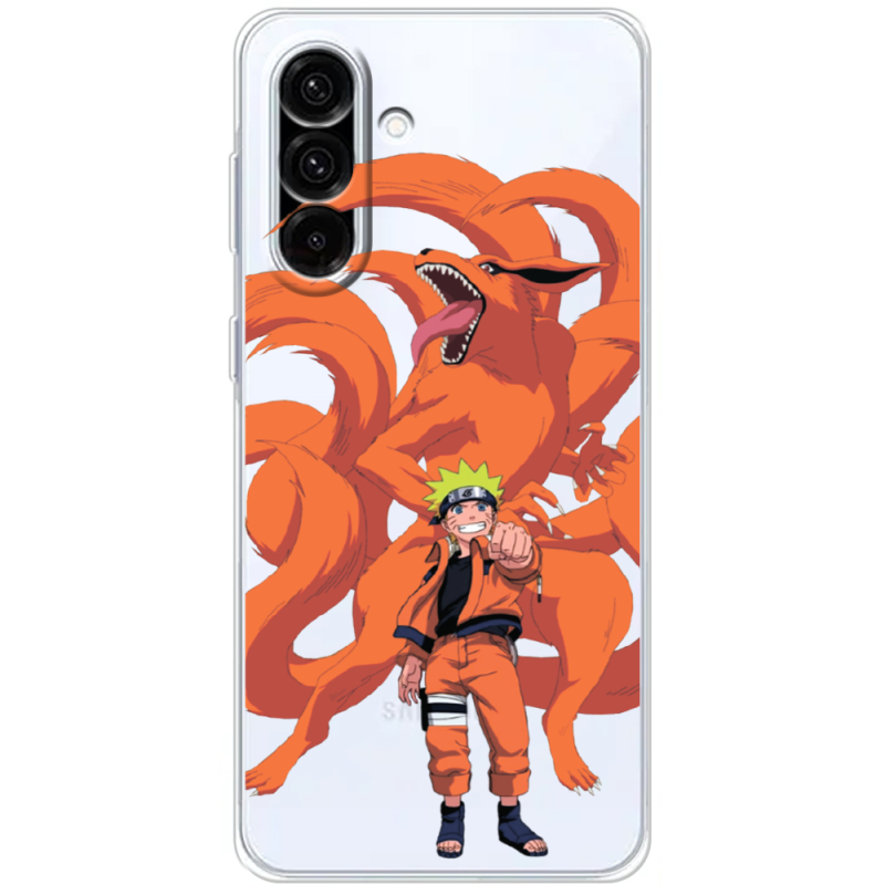 Прозорий чохол BoxFace Samsung Galaxy A36 5G (A366) Naruto and Kurama