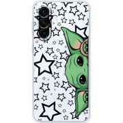 Прозорий чохол BoxFace Samsung Galaxy A36 5G (A366) Baby Yoda