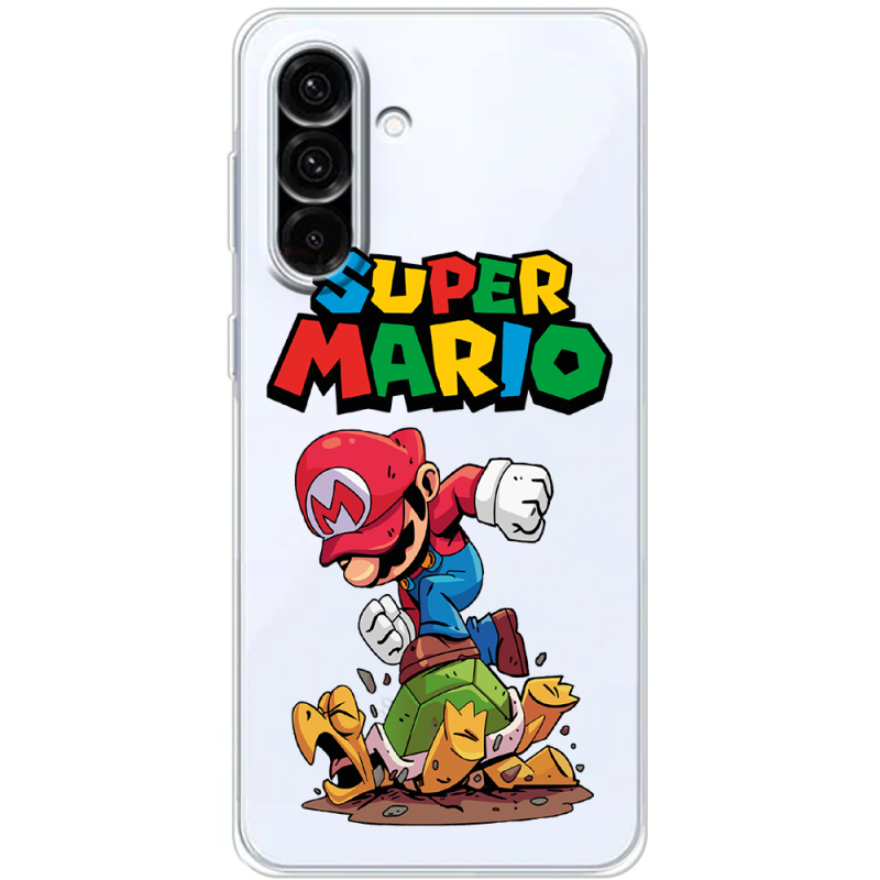 Прозорий чохол BoxFace Samsung Galaxy A36 5G (A366) Super Mario