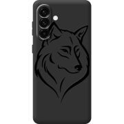 Чорний чохол BoxFace Samsung Galaxy A36 5G (A366) Wolf