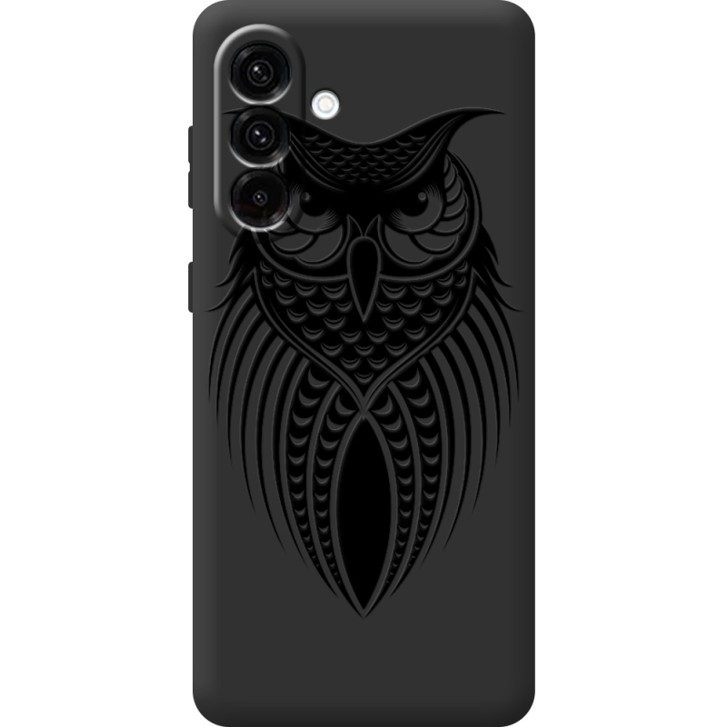 Чорний чохол BoxFace Samsung Galaxy A36 5G (A366) Owl