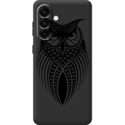 Чорний чохол BoxFace Samsung Galaxy A36 5G (A366) Owl