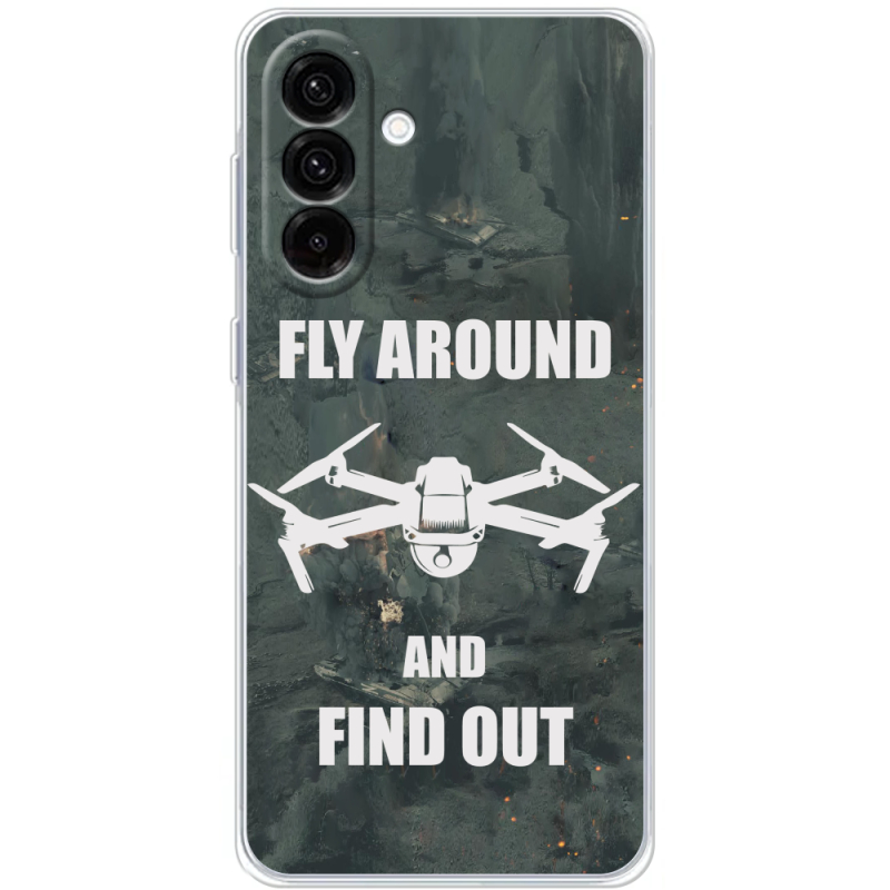 Чохол BoxFace Samsung Galaxy A56 (A566) Дрон Fly Around