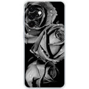 Чохол BoxFace Samsung Galaxy A56 (A566) Black and White Roses