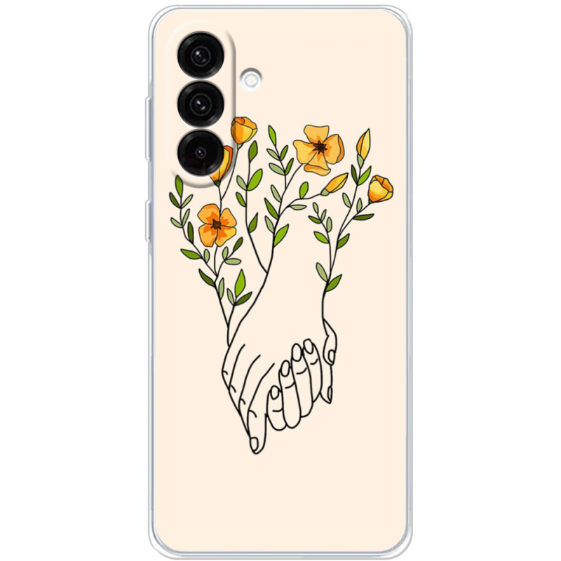 Чохол BoxFace Samsung Galaxy A56 (A566) Flower Hands