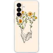 Чохол BoxFace Samsung Galaxy A56 (A566) Flower Hands