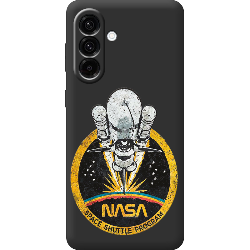 Чорний чохол BoxFace Samsung Galaxy A56 (A566) NASA Spaceship