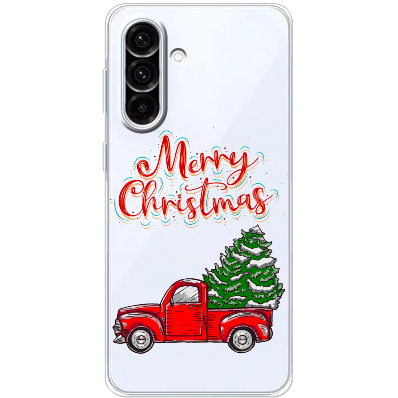 Прозорий чохол BoxFace Samsung Galaxy A26 Holiday Car