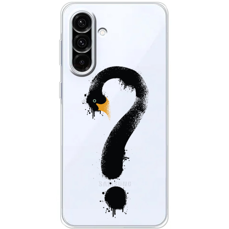 Прозорий чохол BoxFace Samsung Galaxy A26 (A266) Swan question