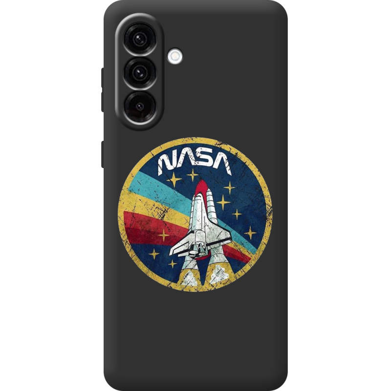 Чорний чохол BoxFace Samsung Galaxy A26 NASA