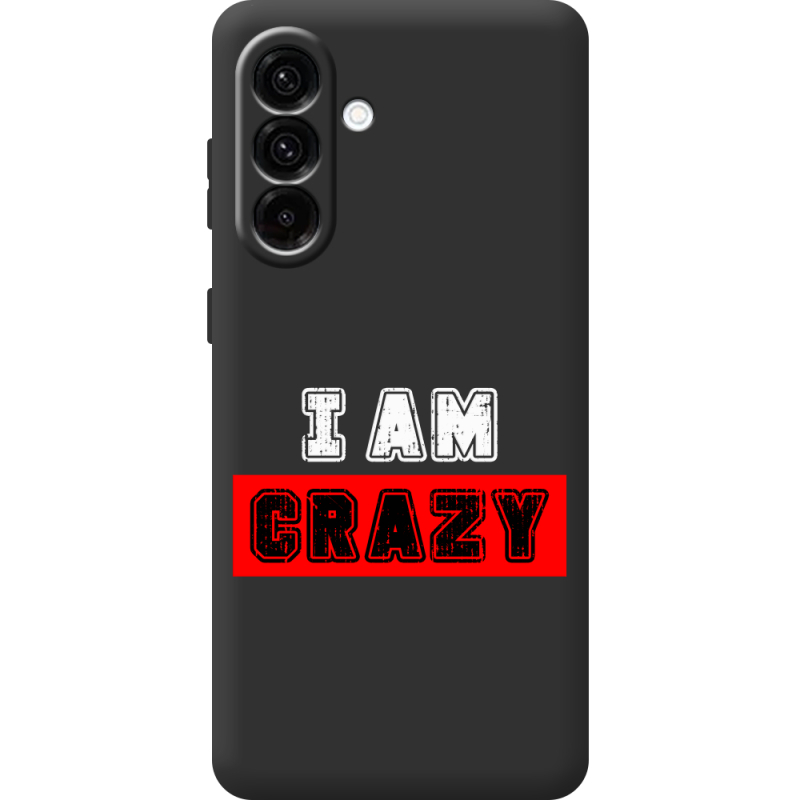 Чорний чохол BoxFace Samsung Galaxy A26 I'm Crazy