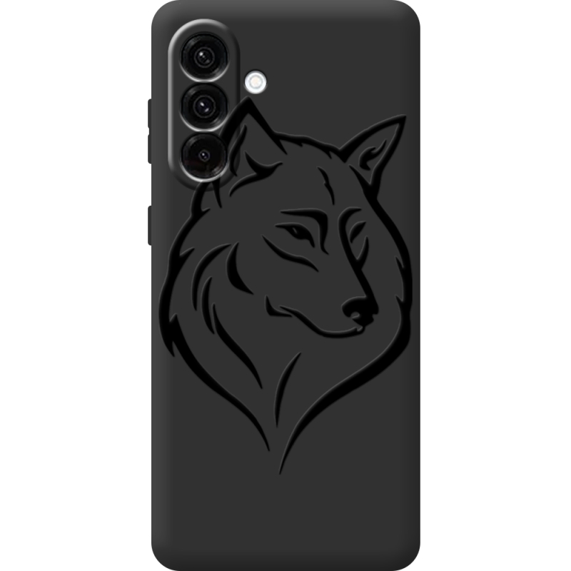 Чорний чохол BoxFace Samsung Galaxy A26 Wolf