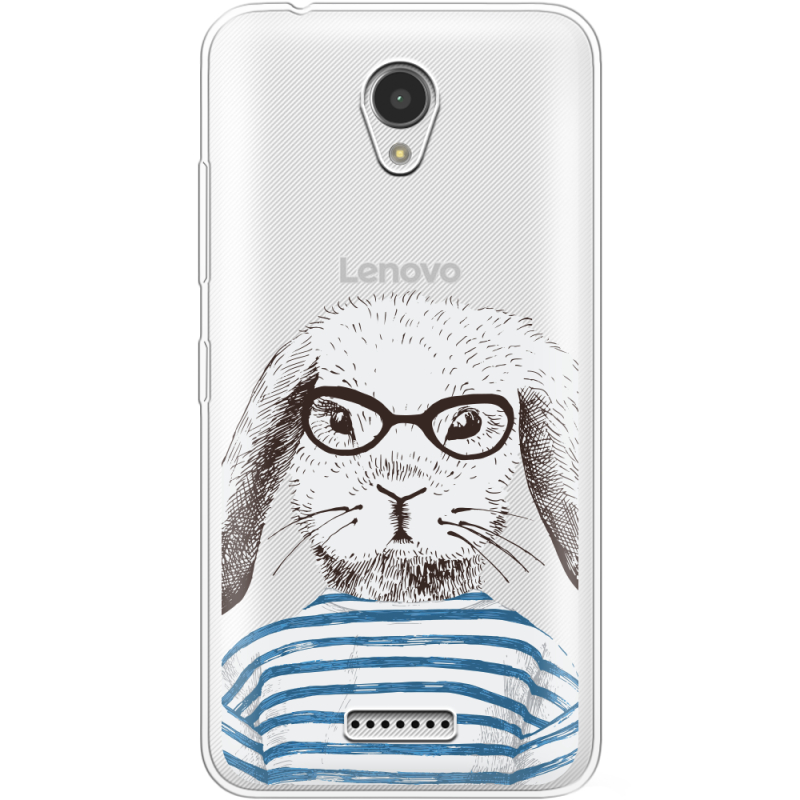 Прозрачный чехол Uprint Lenovo A Plus A1010a20 MR. Rabbit