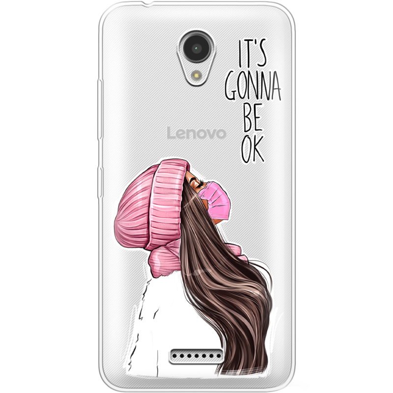Прозрачный чехол Uprint Lenovo A Plus A1010a20 It's Gonna Be OK