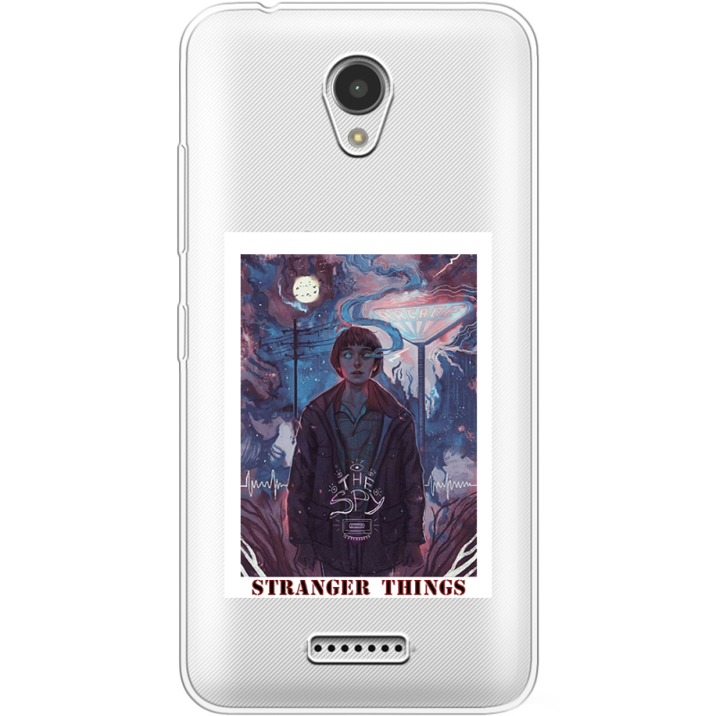 Прозрачный чехол Uprint Lenovo A Plus A1010a20 Stranger Things