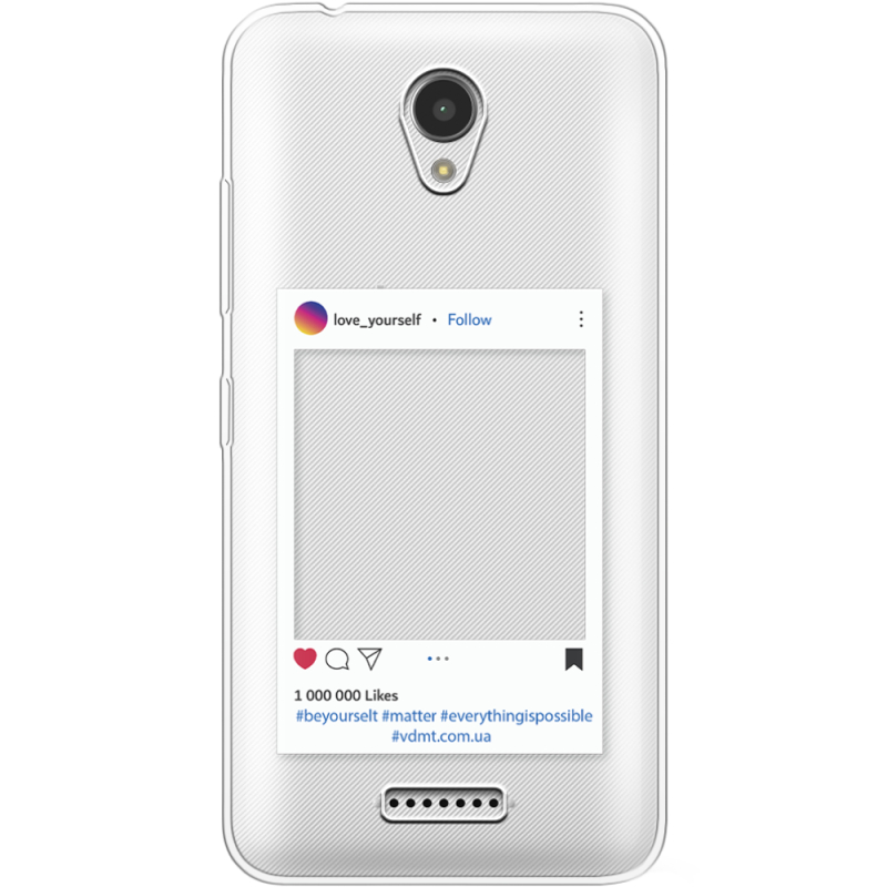 Прозрачный чехол Uprint Lenovo A Plus A1010a20 Insta