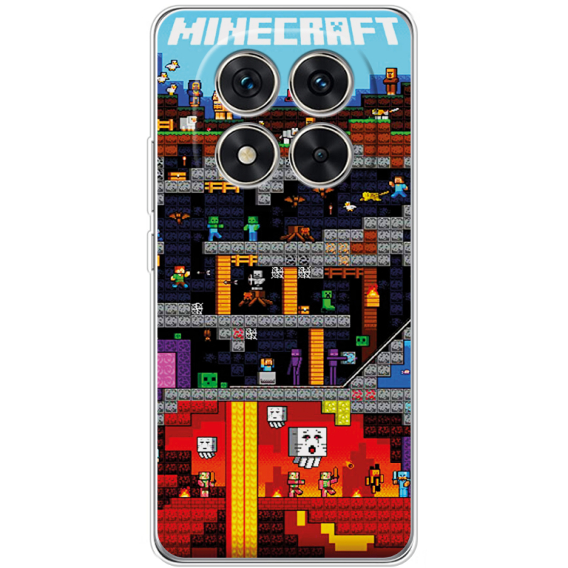 Чохол BoxFace Xiaomi Redmi Note 14 Pro 4G Minecraft Lode Runner