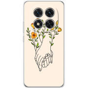 Чохол BoxFace Xiaomi Redmi Note 14 Pro 4G Flower Hands